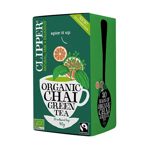 Clipper Green Chai 20p Ekologisk Fairtrade | 20 påsar