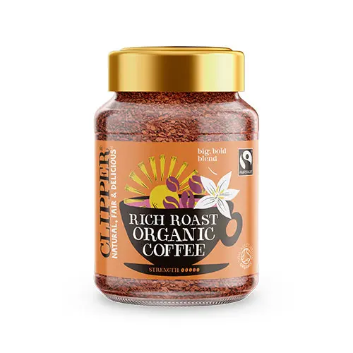 Clipper Instant Kaffe Rich Roast Ekologisk | 100 g