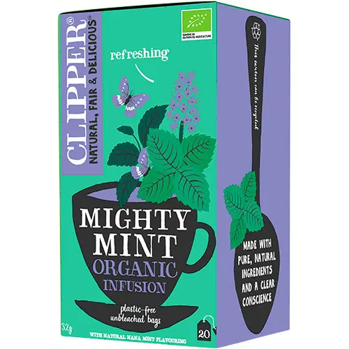 Clipper Mighty Mint-te Ekologisk | 20 påsar