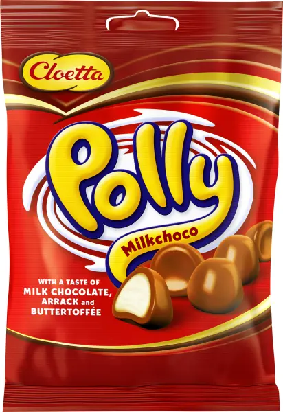 Cloetta Polly Milkchoco Röd 20 X 130 G