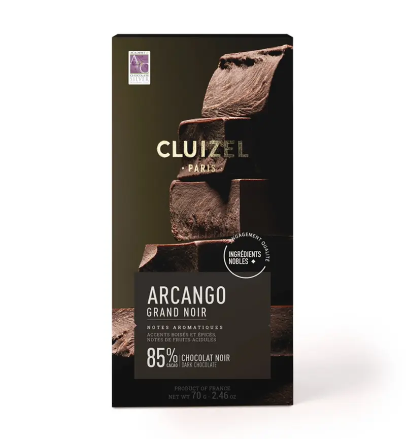 Cluizel Grand Noir Arcango 85% 70g