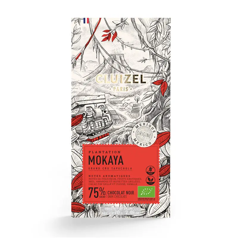 Cluizel Mokaya 75% EKO 70g