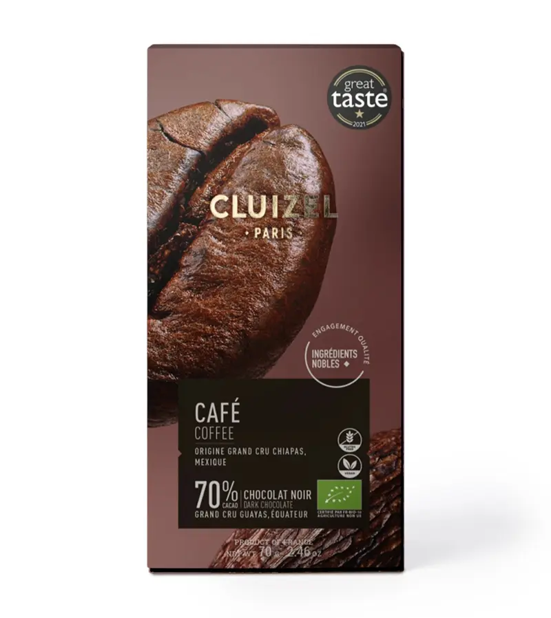Cluizel Noir Au Café 70% 70g