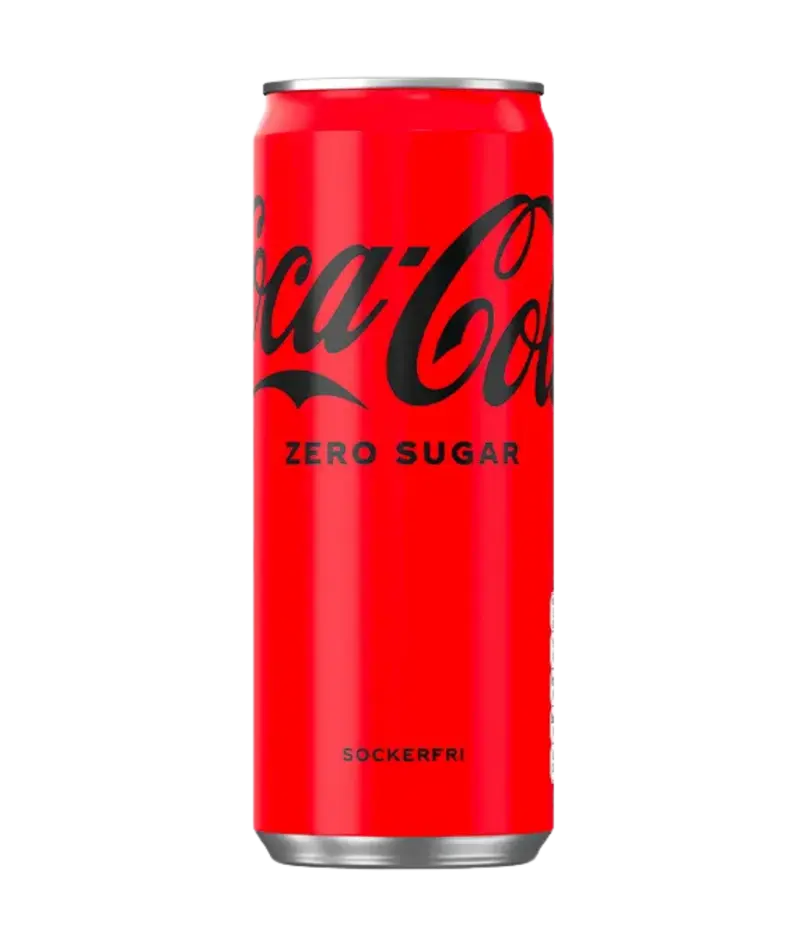Coca-Cola Zero 33cl burk 20-pack
