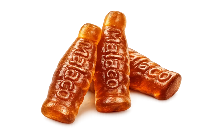 Colaflaskor stora 1500g Malaco Storpack