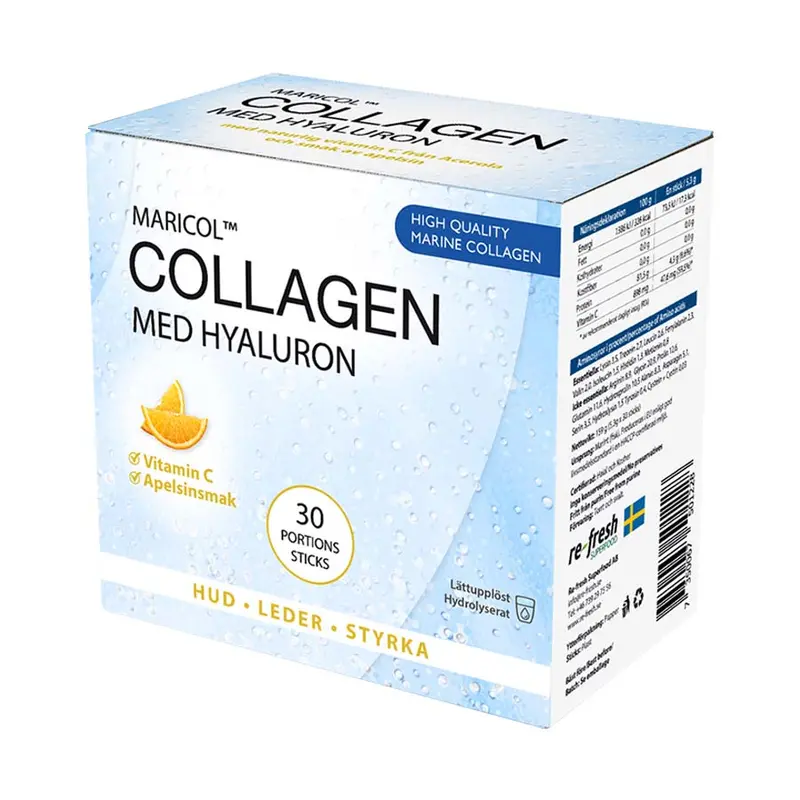 Collagen Hyaluron + C Box, 30 st