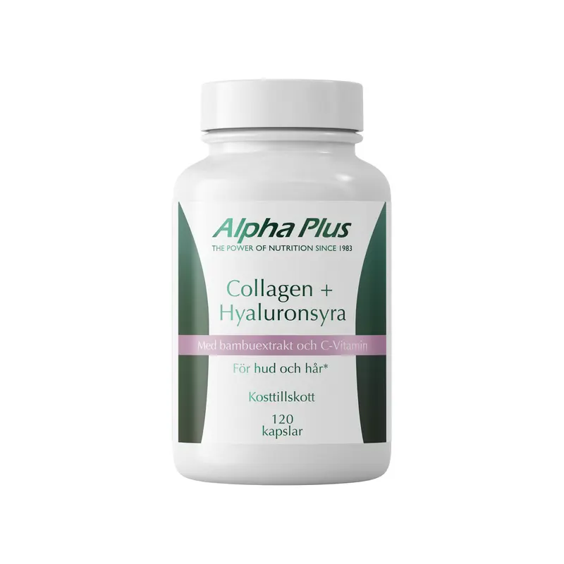 Collagen + Hyaluronsyra 120 kap