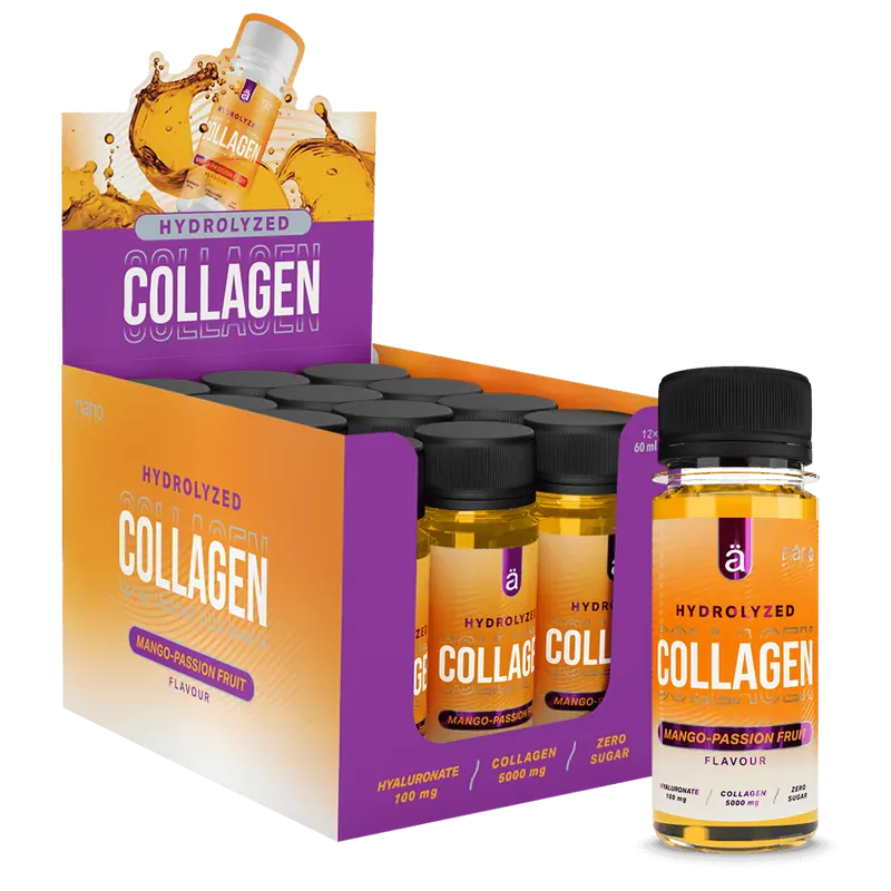 Collagen Shot Mango Passion Fruit - 12x60ml.