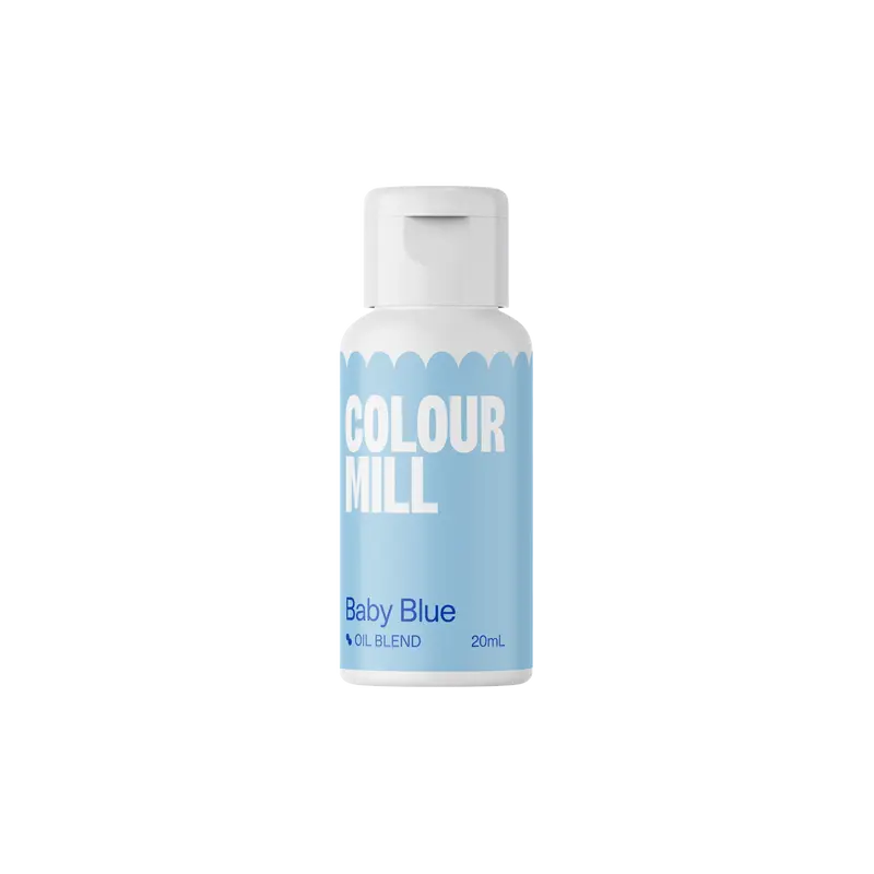 Colour Mill Baby blue Blå Oljebaserad ätbar färg