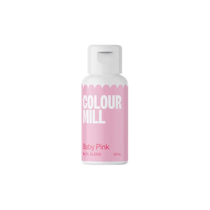 Colour Mill Baby pink Rosa Oljebaserad ätbar färg