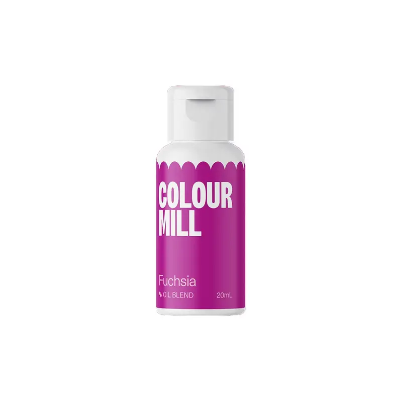 Colour Mill Fuchsia Lila Oljebaserad ätbar färg