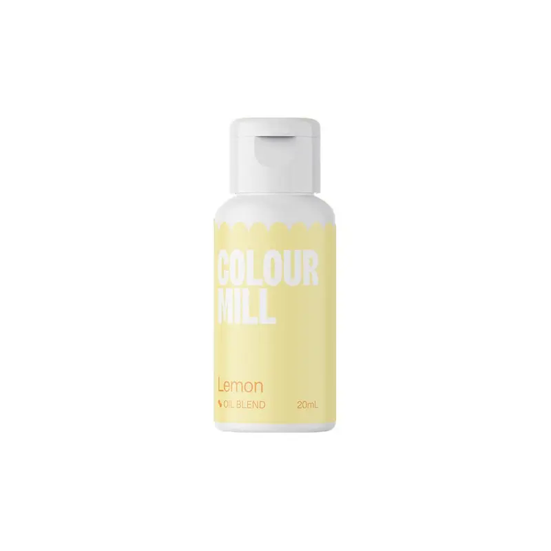 Colour Mill Lemon Gul Oljebaserad ätbar färg