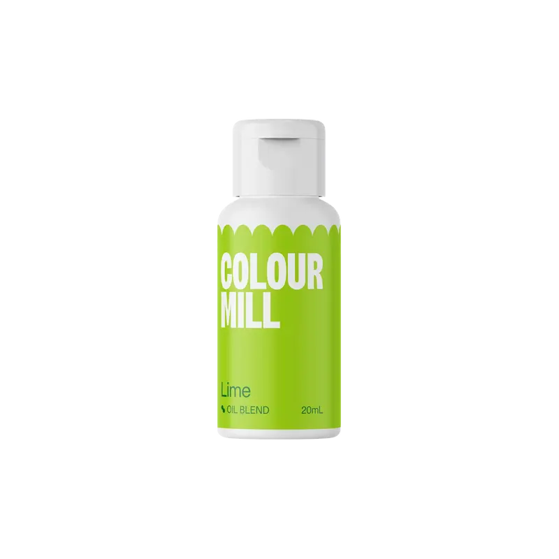 Colour Mill Lime Grön Oljebaserad ätbar färg