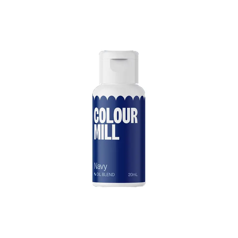Colour Mill Navy Blå Oljebaserad ätbar färg