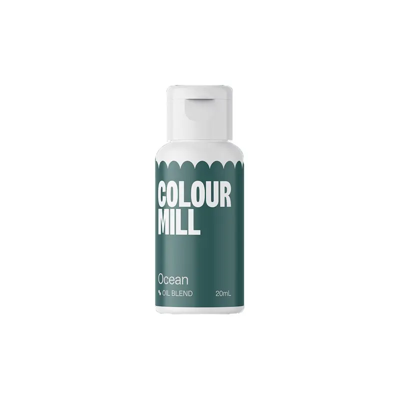 Colour Mill Ocean Grön Oljebaserad ätbar färg