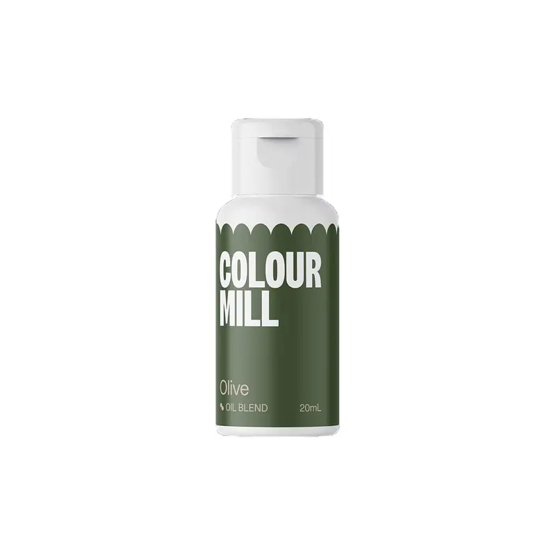 Colour Mill Olive Grön Oljebaserad ätbar färg