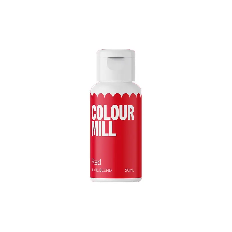 Colour Mill Red Röd Oljebaserad ätbar färg