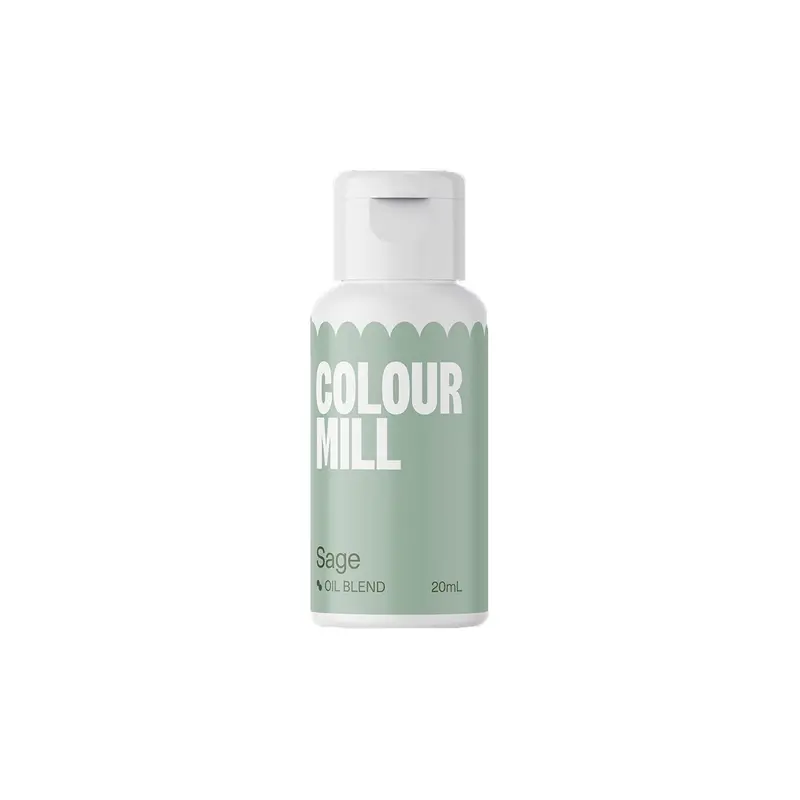 Colour Mill Sage Grön Oljebaserad ätbar färg