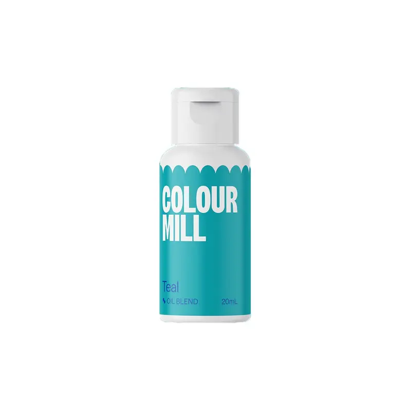 Colour Mill Teal Blågrön Oljebaserad ätbar färg