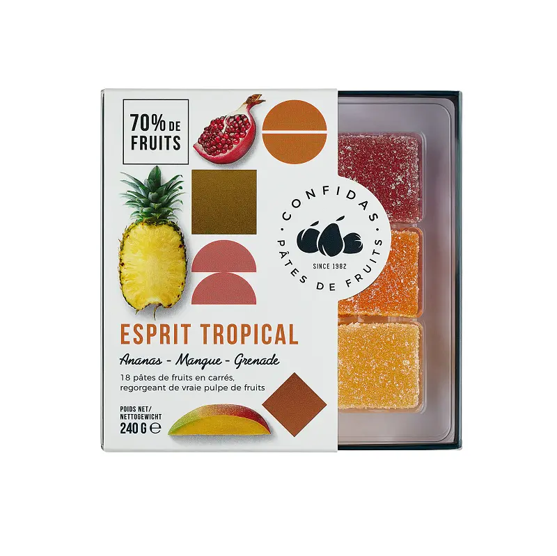 Cónfidas Marmelad Exotiska Frukter 240g