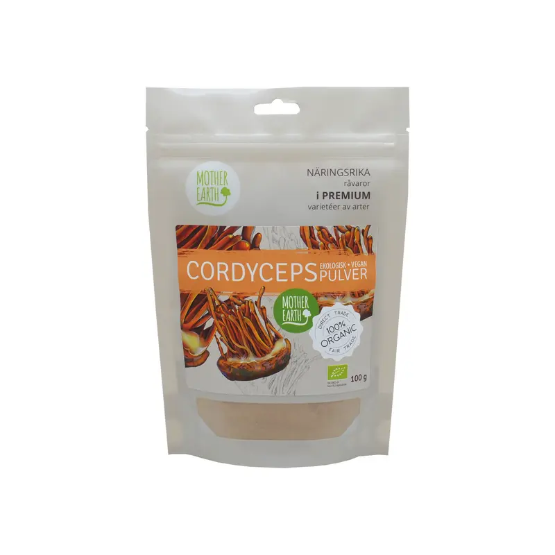 Cordycepspulver, 100 g Eko