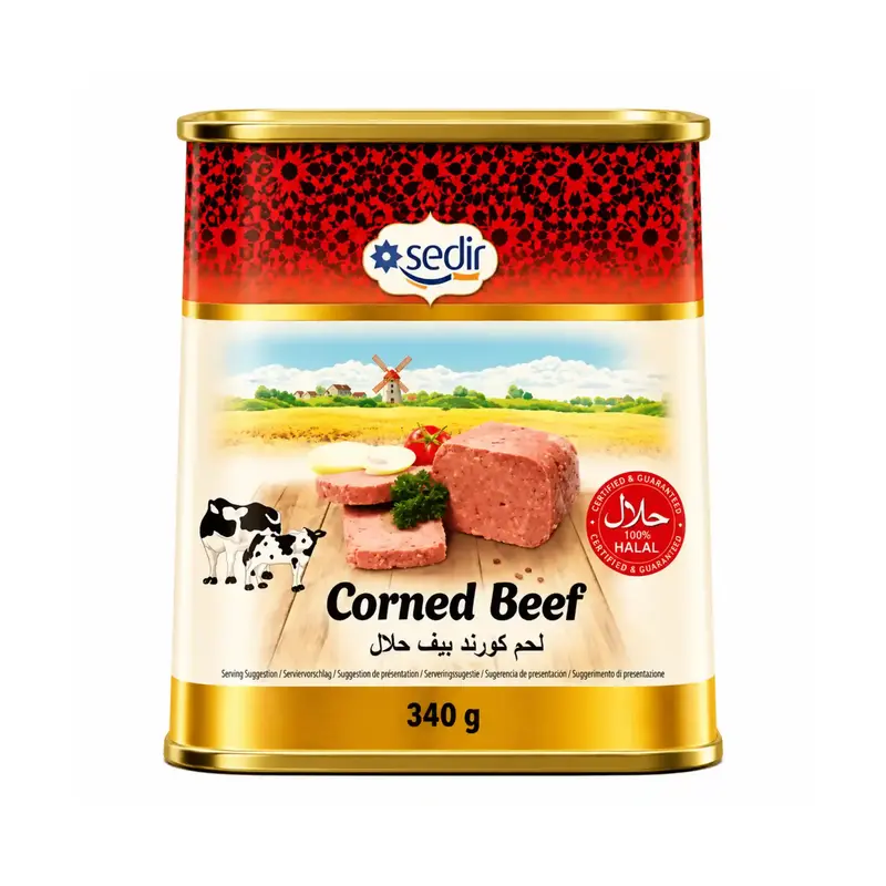 Corned Beef Sedir 340g – Klassisk nötkötts delikatess