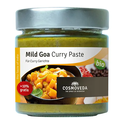 Cosmoveda Mild Goa Curry Paste Ekologisk | 175 g