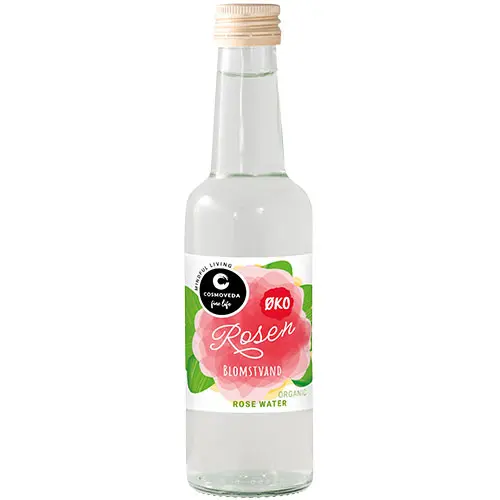 Cosmoveda Rosenblomvatten Ekologisk | 250 ml