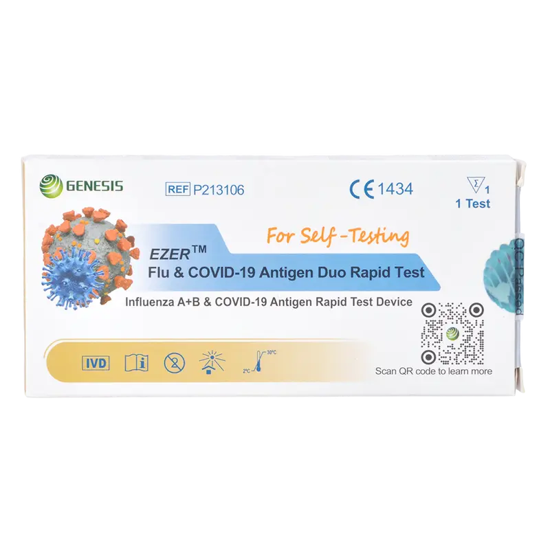 Covid-19 och Influensa A+B hemtest
