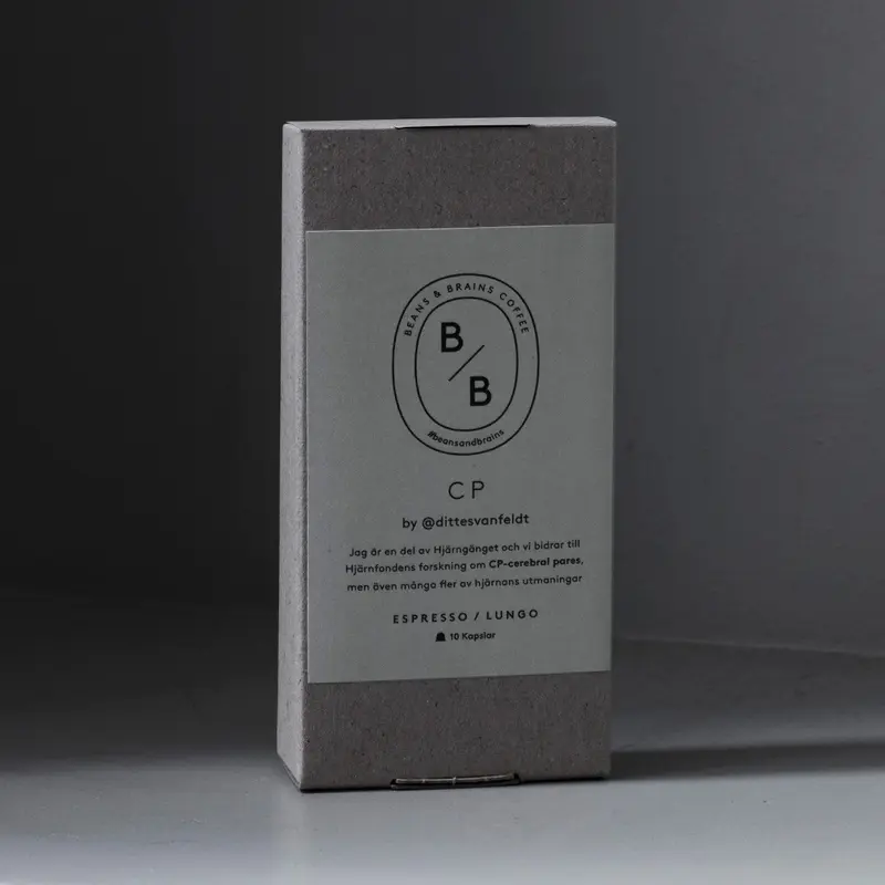 CP -Kaffekapsel ESPRESSO / RISTRETTO - 100% NEDBRYTBARA