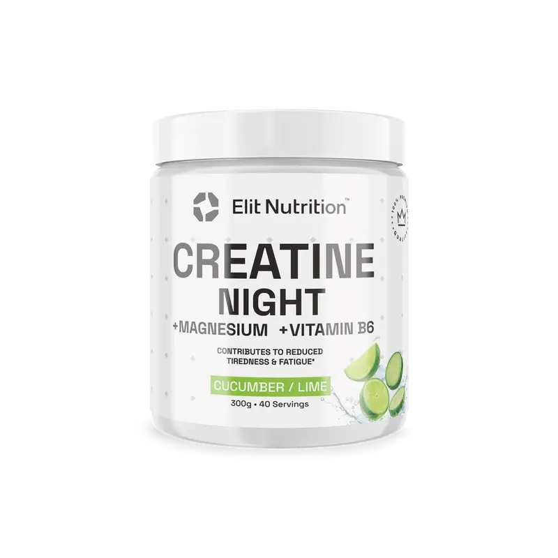 Creatine Night + Magnesium + Vitamin B6 – Cucumber/Lime