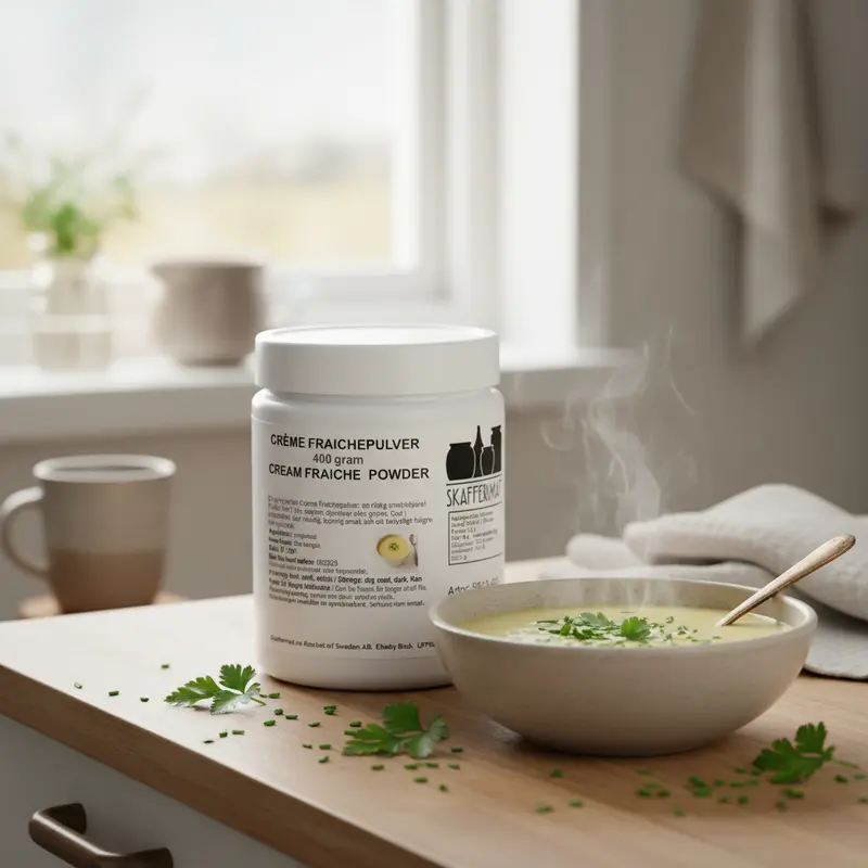Crème Fraichepulver | Äkta spraytorkad crème fraîche