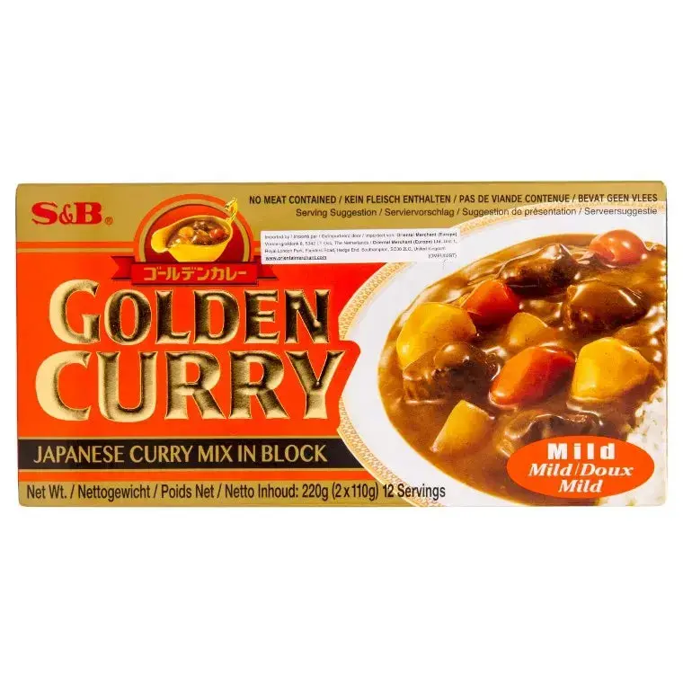Curryblock för japansk curry
