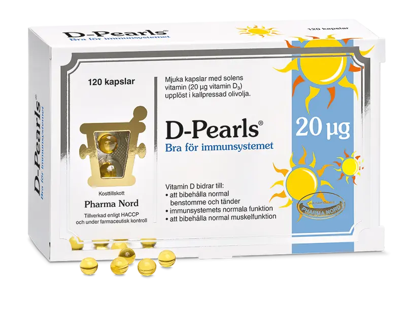D-Pearls 20 µg 120 st