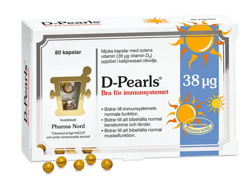 D-Pearls 38 µg 80 st