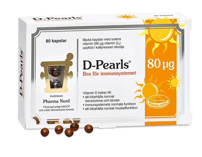 D-Pearls 80 µg 80 st