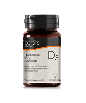 D-vitamin, 150 st., 53 g
