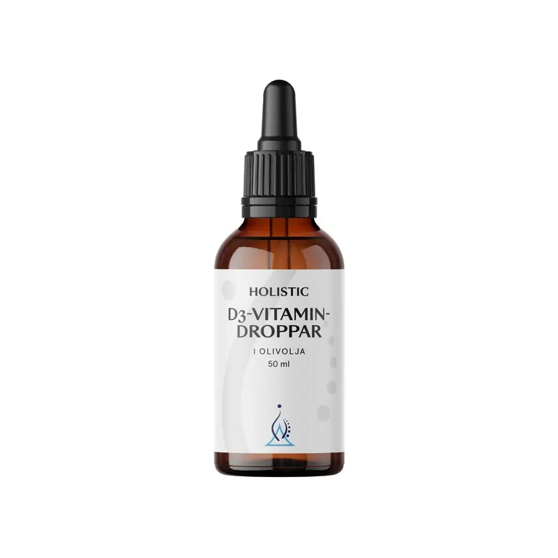 D3-vitamin Droppar 50 ml - Holistic