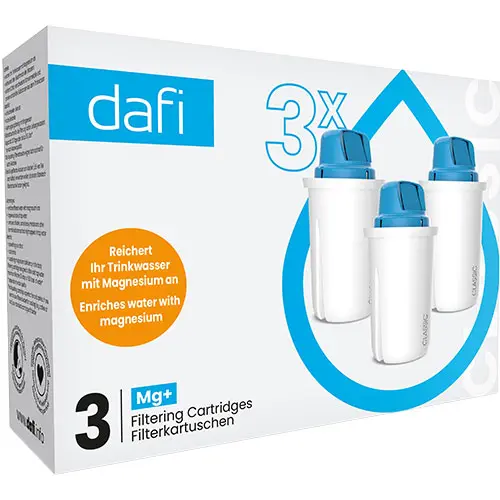 Dafi Filterpatroner Magnesium | 3-pack