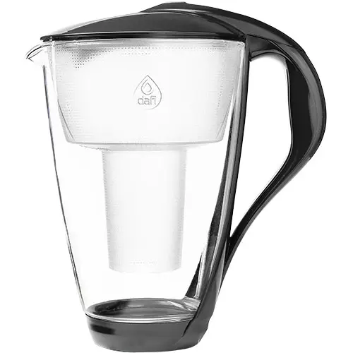 Dafi Vattenfilterkanna 2,0 L Glas | Antracitgrå