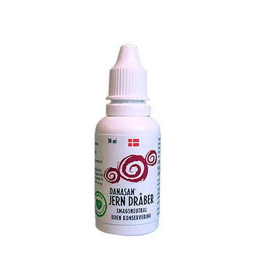 Danasan Järndroppar Smakneutral Barn & Vuxna | 30 ml