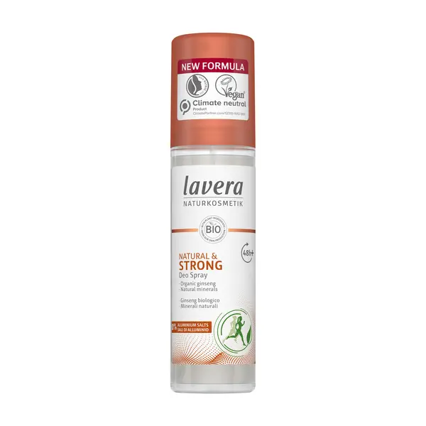 Deodorant, spray, natural & strong, 75 ml
