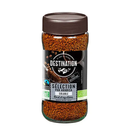 Destination Snabbkaffe 100% Arabica Ekologisk | 100 g