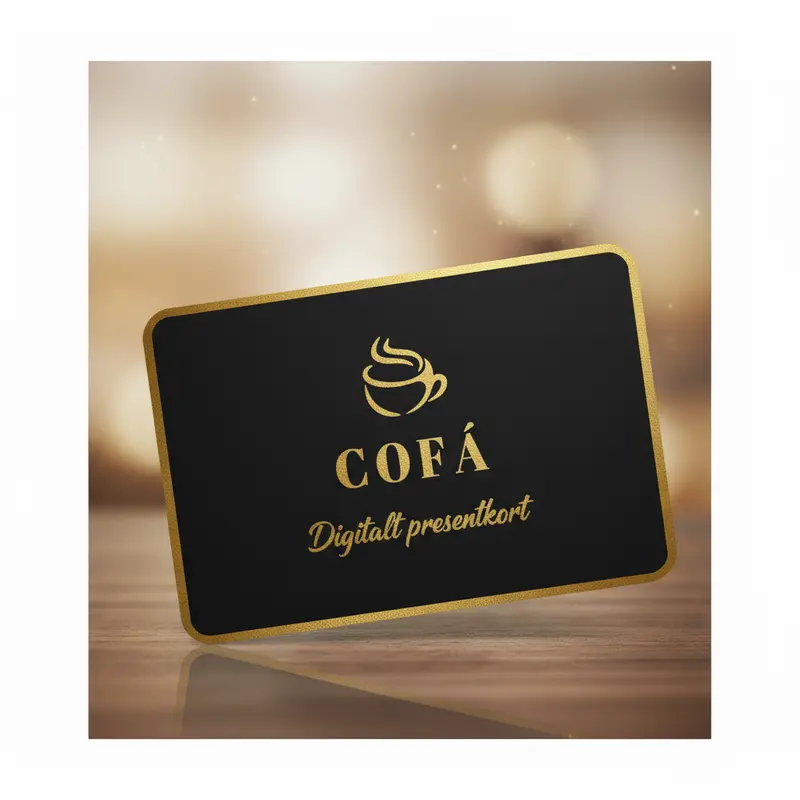 Digitalt presentkort – Cofá