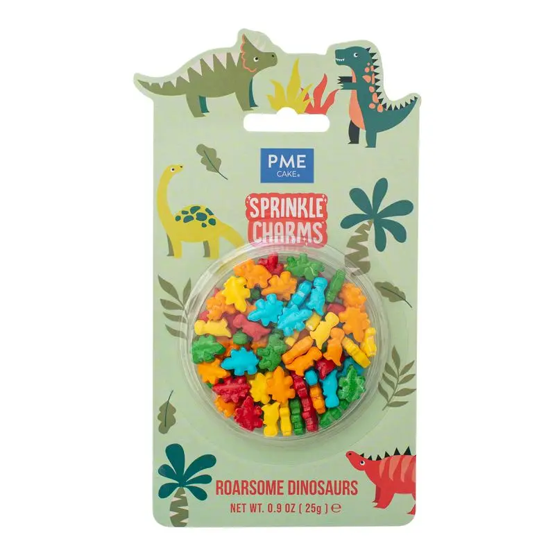 Dinosaurier Strössel Ätbar dekoration