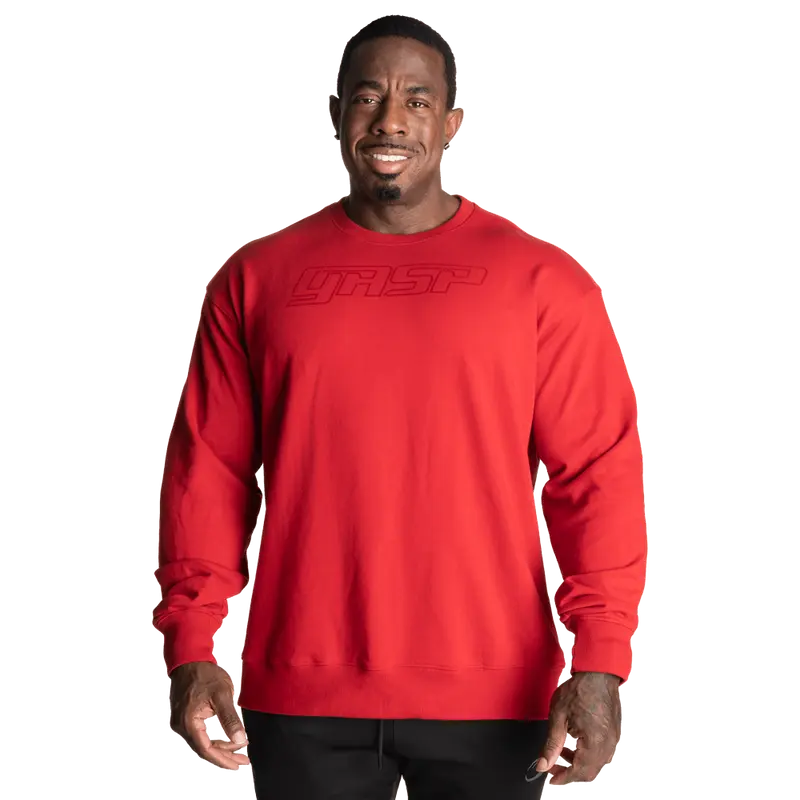 Division Crewneck - Chili Red