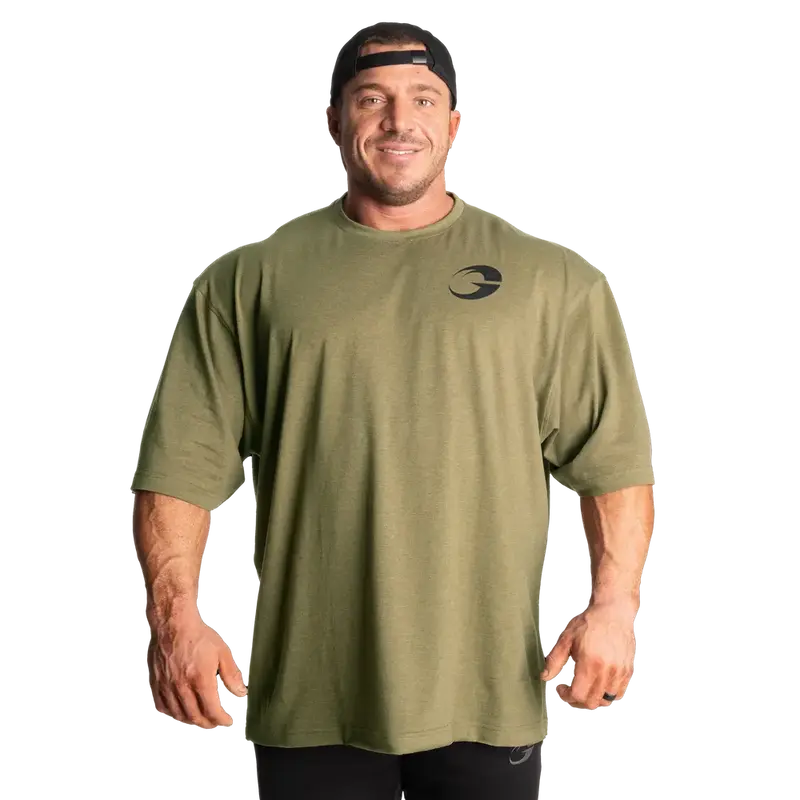 Division Iron Tee - Army Green Melange