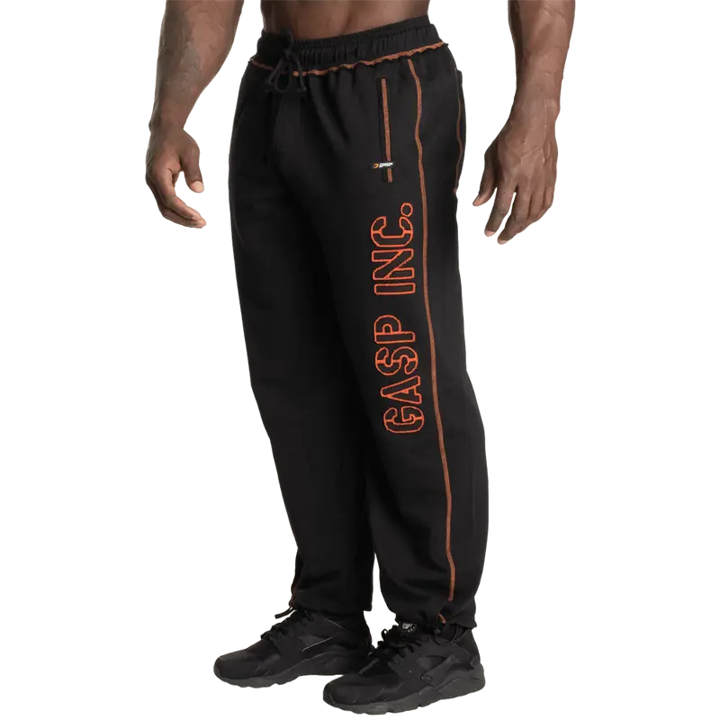 Division Sweatpants - Black/Flame
