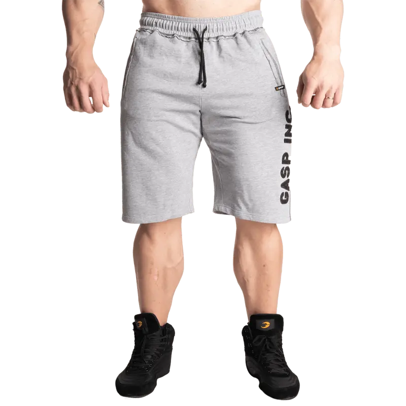 Division Sweatshorts - Light Grey Melange