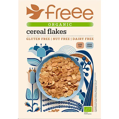 Doves Farm Organic Cereal Flakes glutenfri Doves EKO glutenfri | 375 g